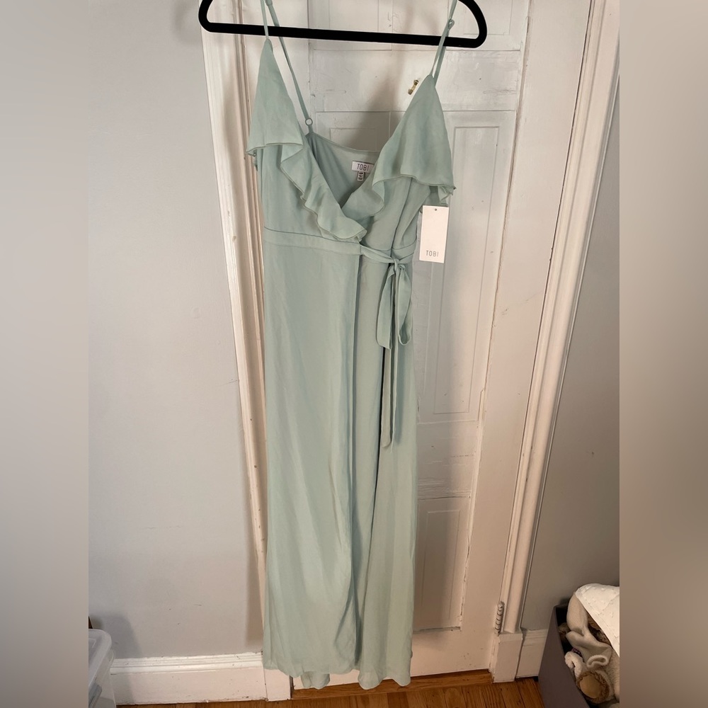 Maxi wrap dress